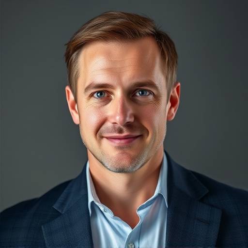 Professional headshot of Michael Brown, serious expression